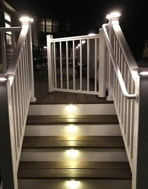 4 Inch Deck Post Cap Light