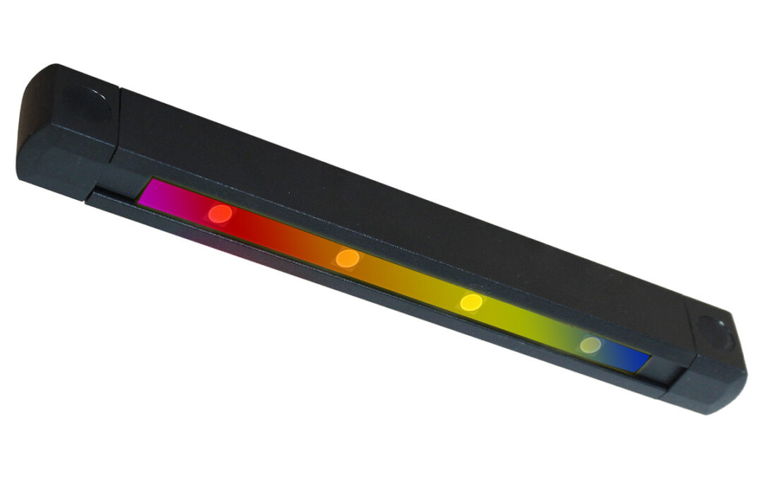 Tru-Scapes® 6″ Color Changing LED Deck Step Riser Light