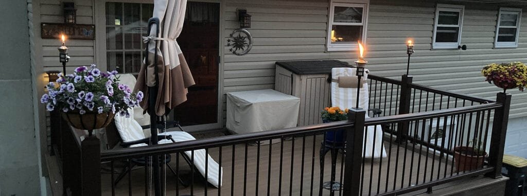 Deck Lighting in Burlington County