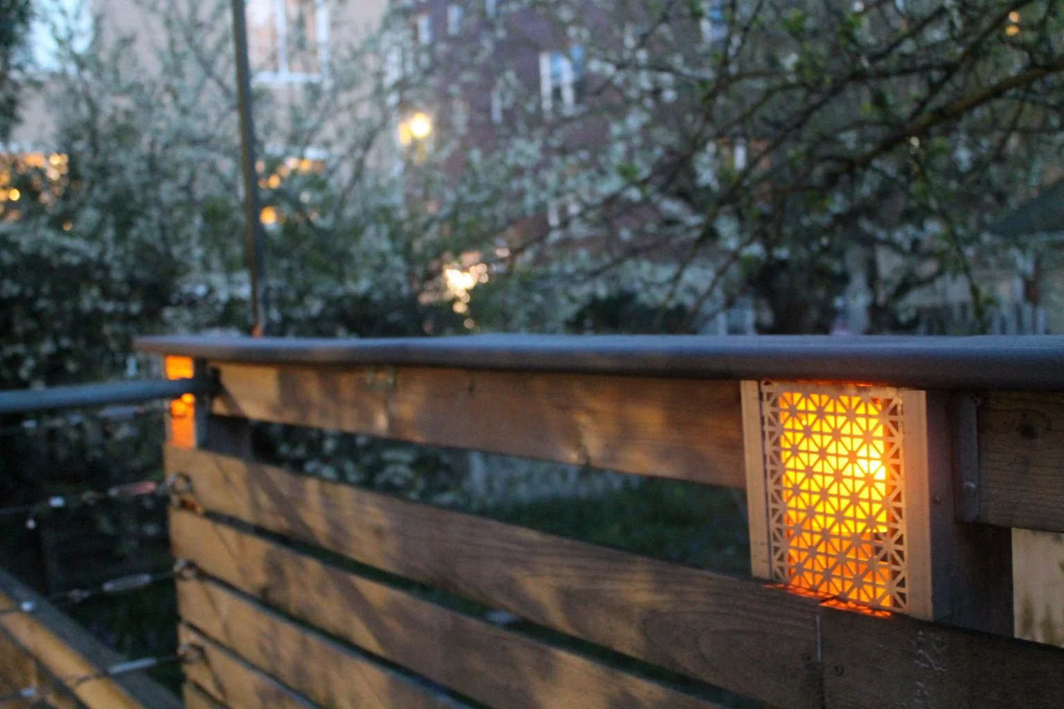 Fence Lighting Installation