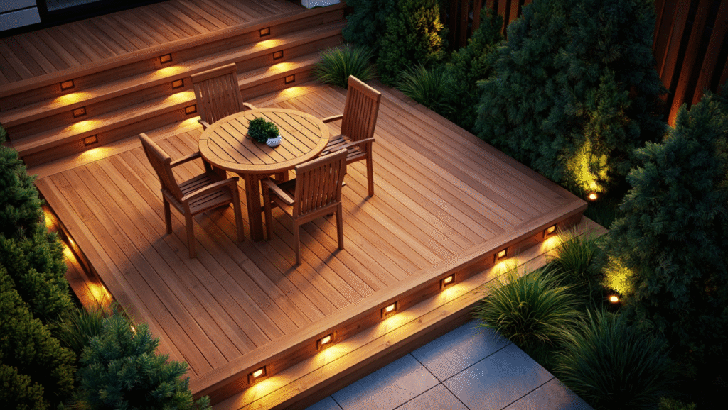 deck lighting ideas