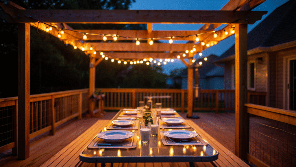 deck lighting ideas