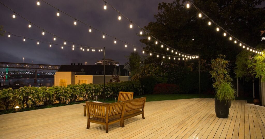 bistro lights