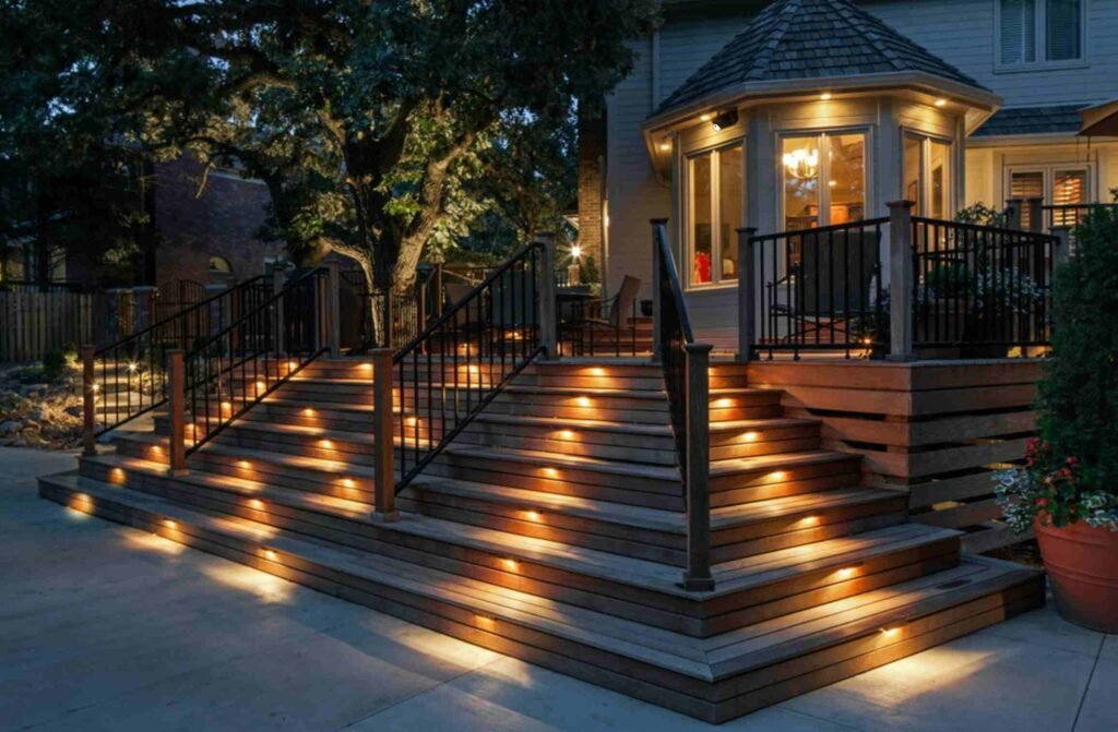 outdoor step lights