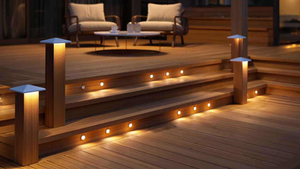 Deck Accent Lighting