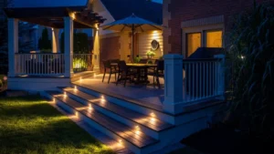 Deck Accent Lighting