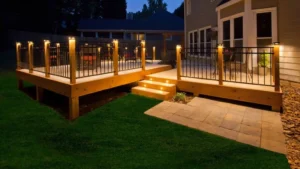 deck lighting without wiring