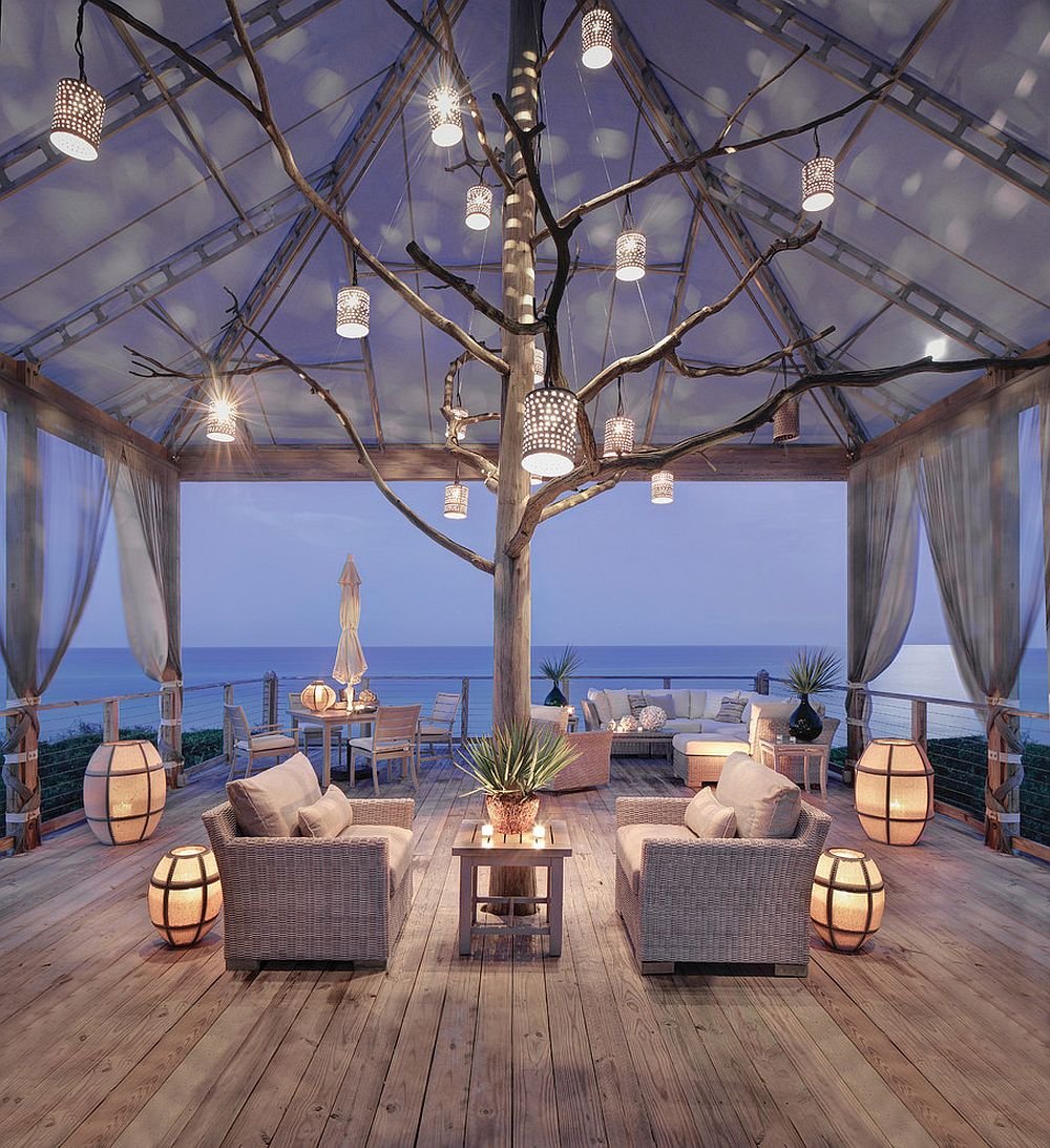 Outdoor Deck Lanterns