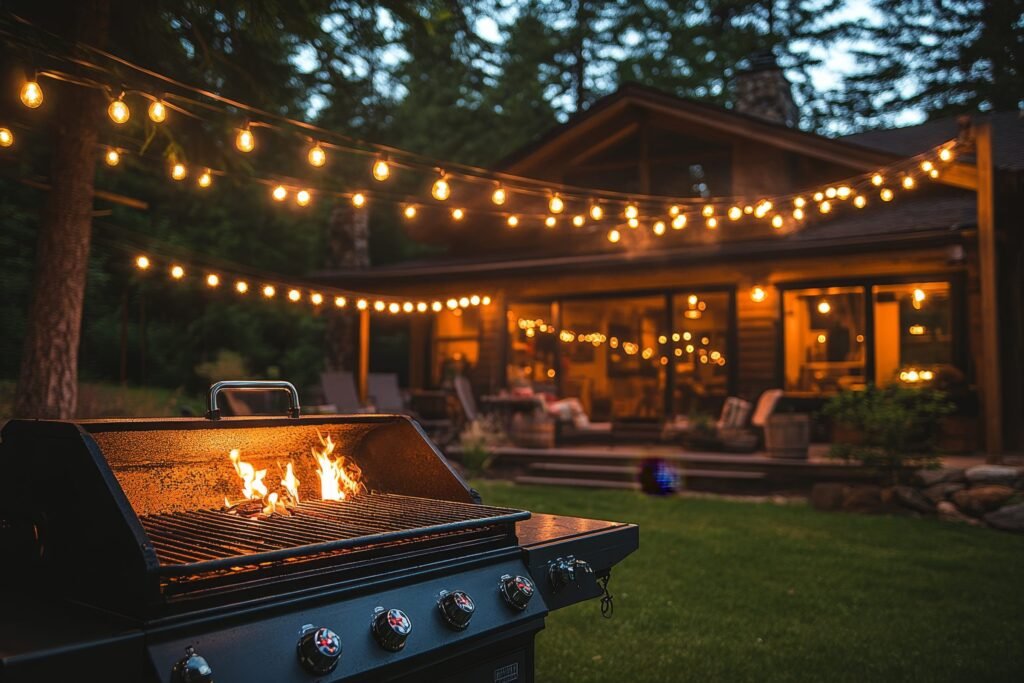 Deck Lighting for Winter