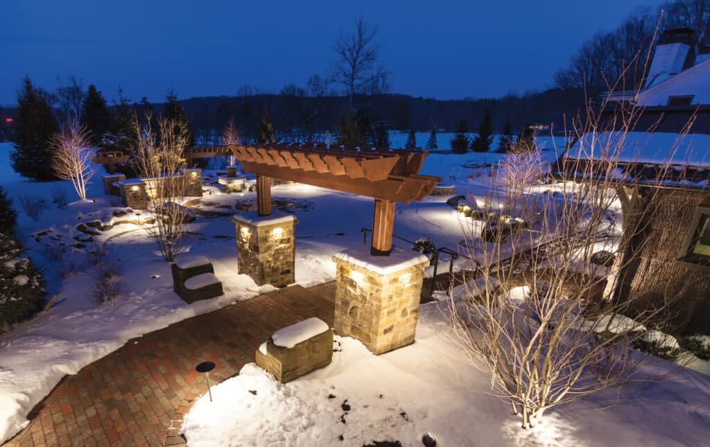 Deck Lighting for Winter tru scape 3