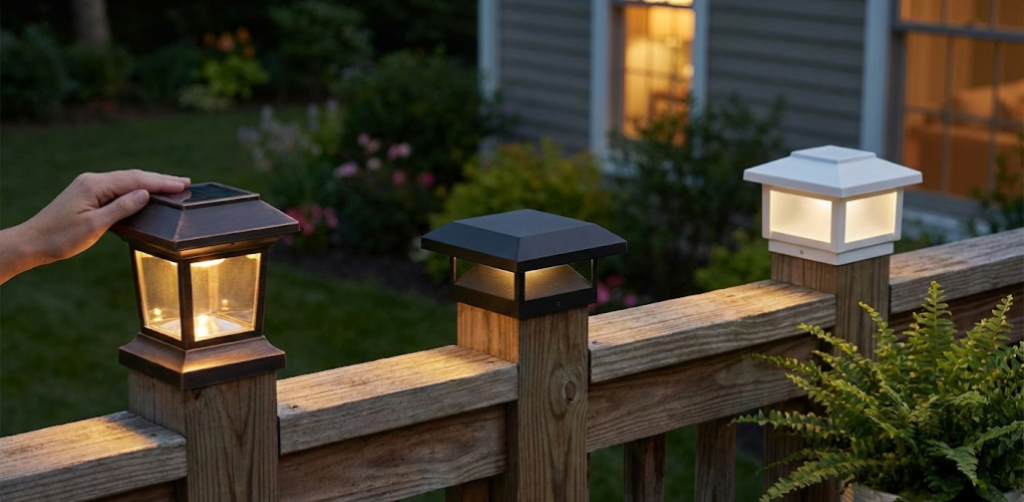 Deck Post Cap Lights