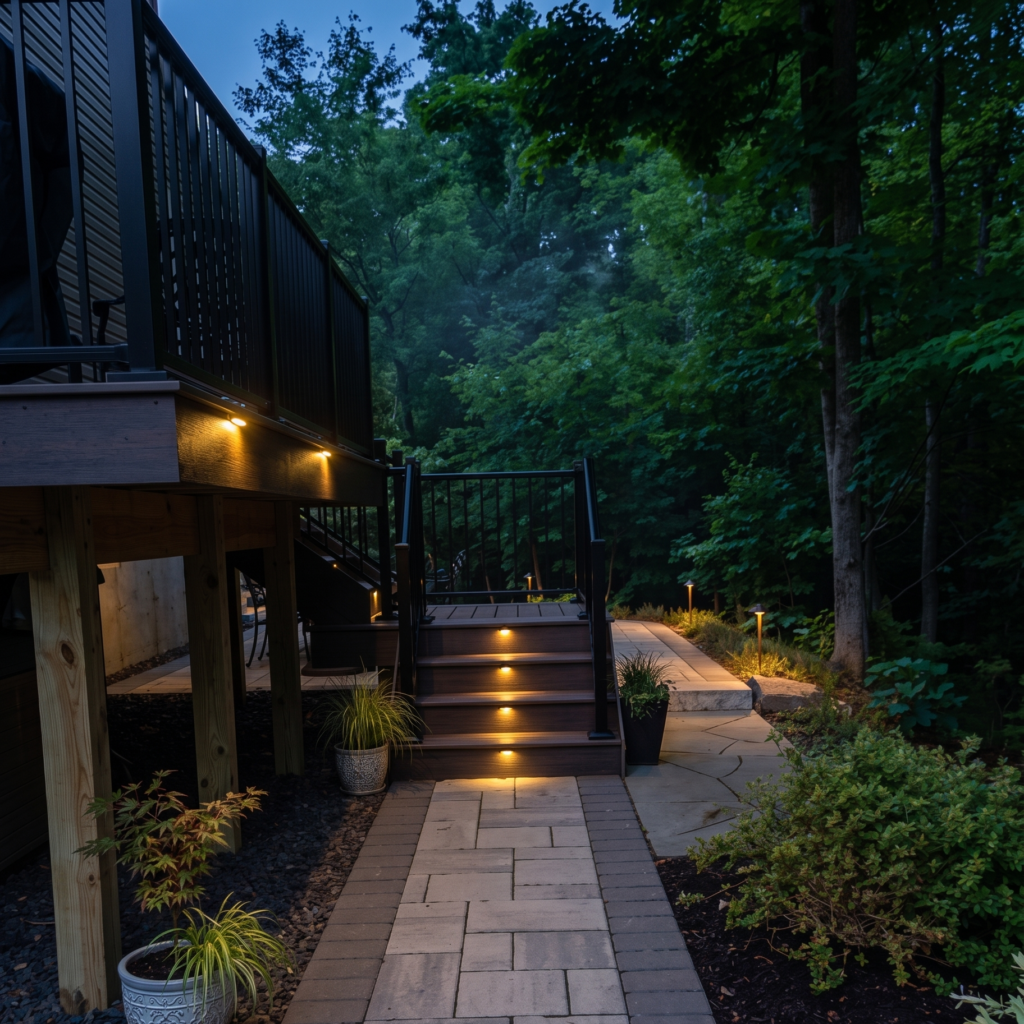 deck lighting cost 2026