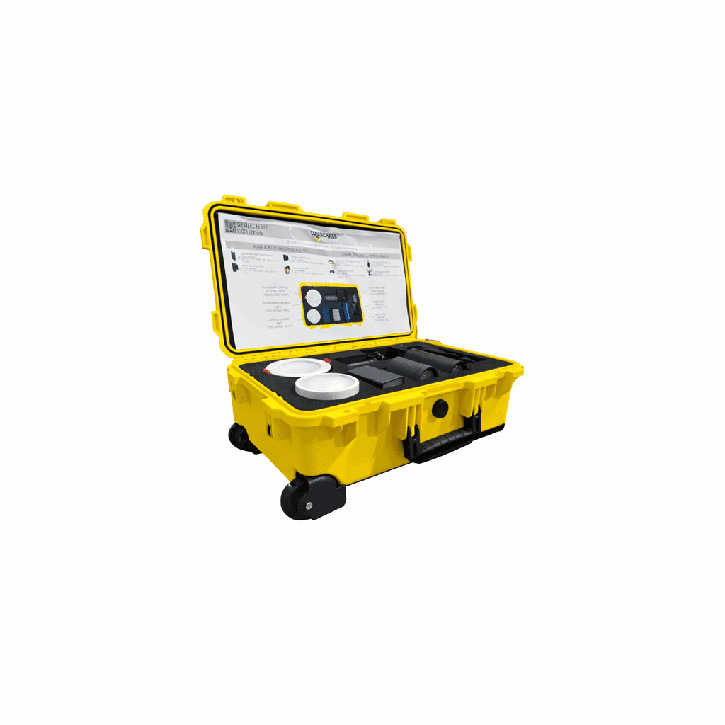 Tru-ScapesĀ® Structure Lighting Rep Kit 1 Easily transportable product demonstration kits that are on wheels. Checkout the following demo kits to display products to potential customers: